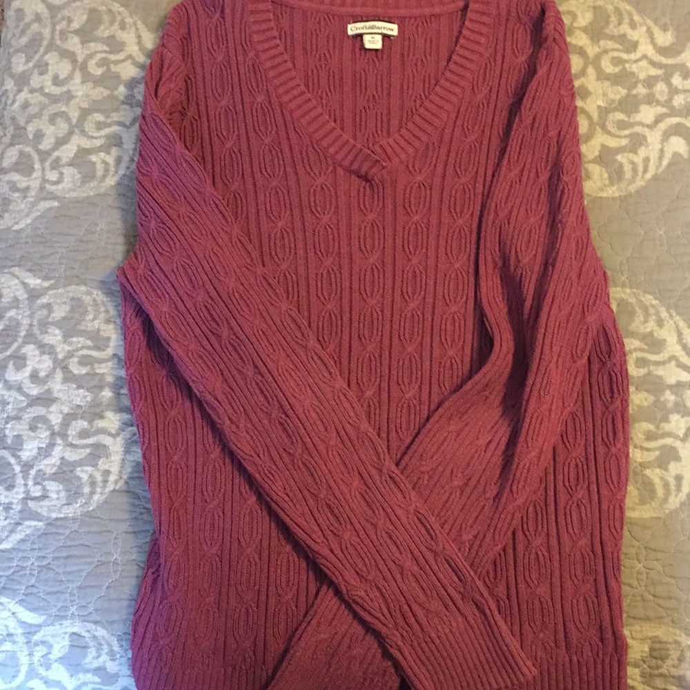 Croft and Barrow v-neck sweater